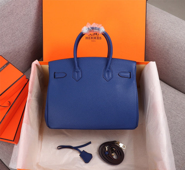 Hermes Birkin 25 cm Blu