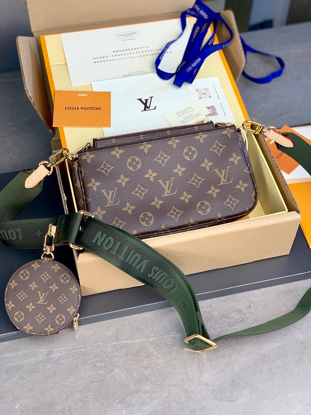 Multi Pochette Lv Verde