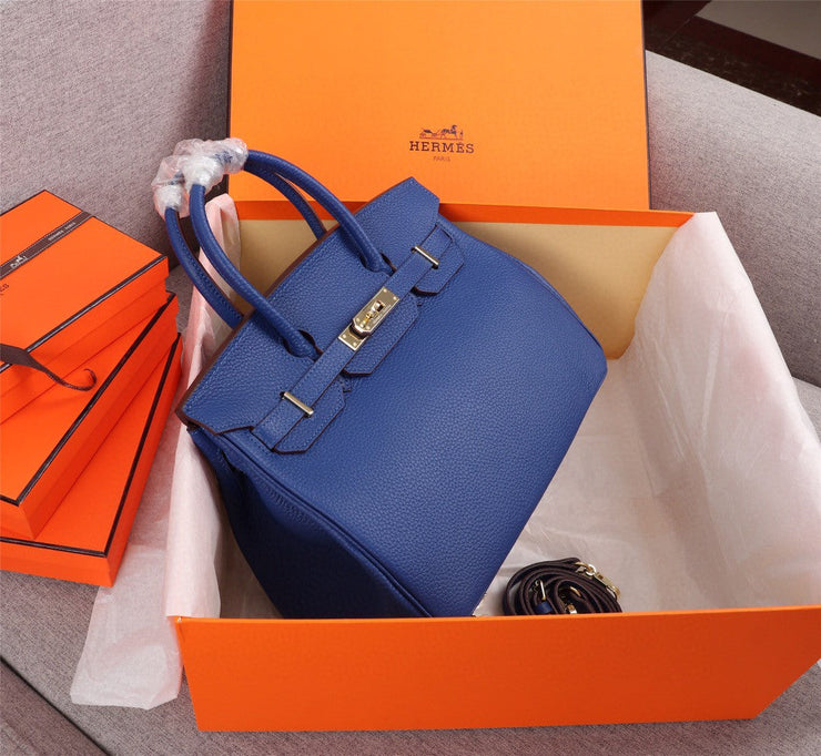 Hermes Birkin 25 cm Blu